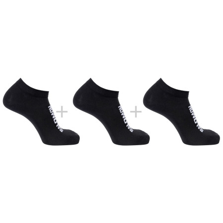 Čarape Salomon Everyday Lite Low 3-Pack crna Black