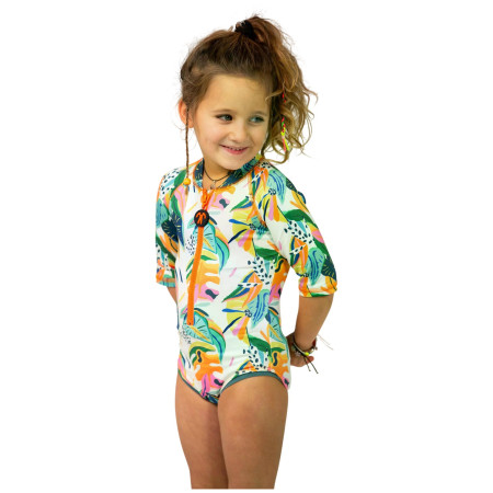 Dječji kupaći DucKsday Moana Swimsuit Girl mješavina boja Multicolor