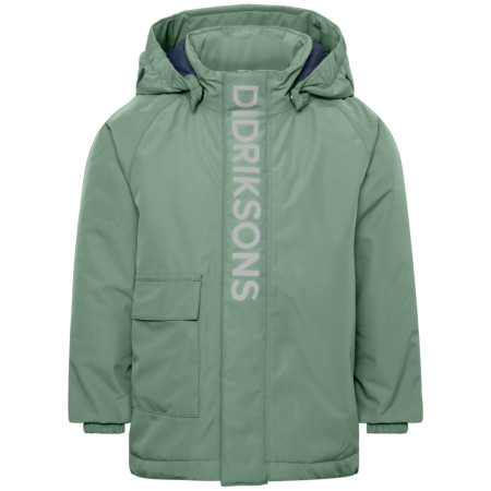 Dječja zimska jakna Didriksons Talvi Kids Jkt 2 Dark Moss tamno zelena Dark Moss