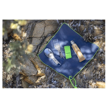Pribor za jelo Opinel Picnic Plus s vilicom/žlicom/ubrusom