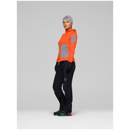 Ženska funkcionalna dukserica Norrona falketind warm2 stretch Hood