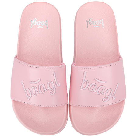 Dječje papuče Baagl Logo Pink