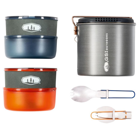 Set posuđa GSI Outdoors Halulite Dualist