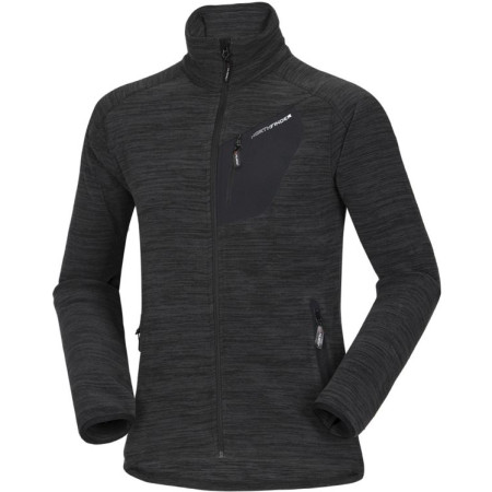 Muška dukserica Northfinder Rip crna Blackmelange