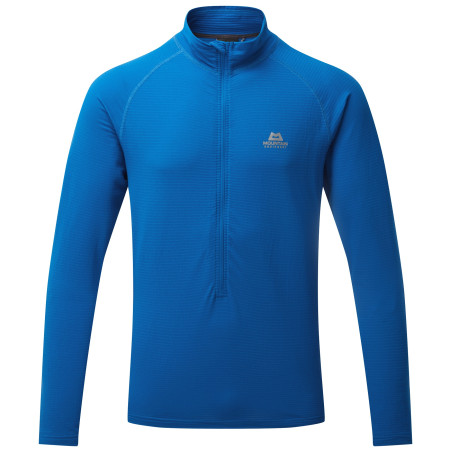 Muška dukserica Mountain Equipment Solar Eclipse Zip Tee plava MeLapisBlue