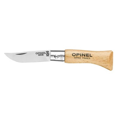Sklopivi nož Opinel N°02 Inox prirodno