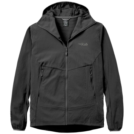 Muška dukserica Rab Quantra Pro Hoody crna