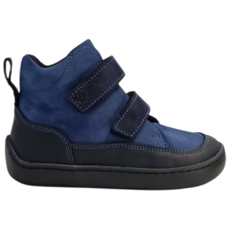 Dječje barefoot cipele beBare 3514SA Denim plava DENIM