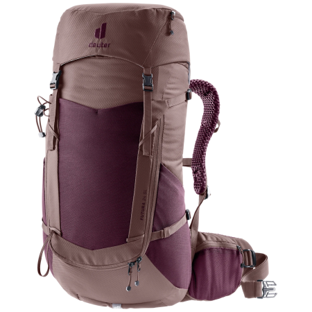 Ženski ruksak Deuter Futura 24 SL ružičasta/boja vina cassis-ashrose