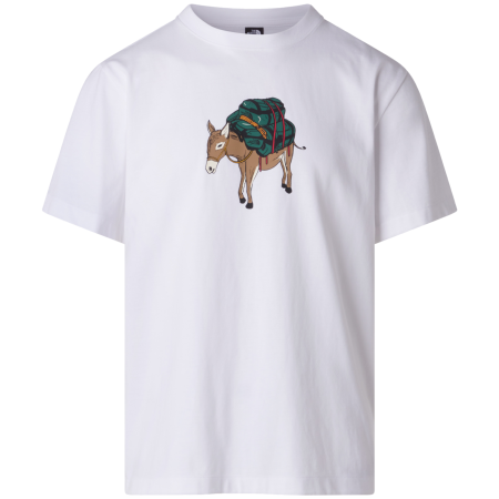 Muška majica The North Face M Donkey Taxi Relaxed Short Sleeve Tee-Graphic bijela TNF WHITE