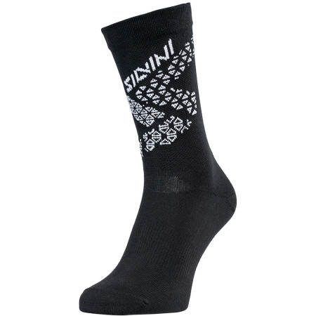 Biciklističke čarape Silvini BARDIGA UA1642 crna/bijela Blackwhite