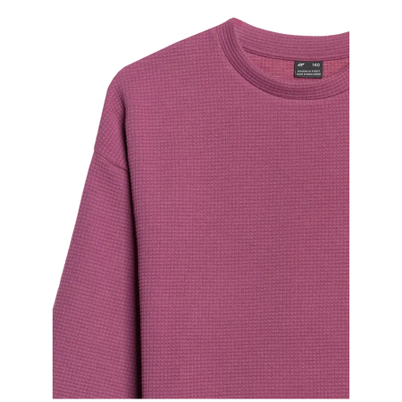 Dječja dukserica 4F Sweatshirt F1936 Dark Pink