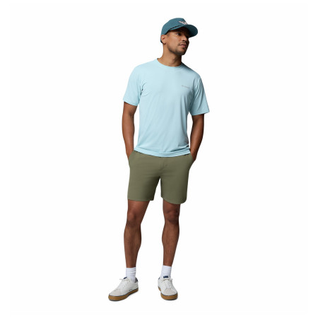 Muške kratke hlače Columbia Roc™ Tech Short zelena Stone Green