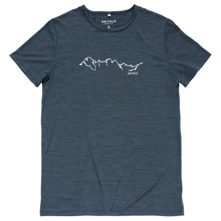 Muška majica Devold Active "Skyline" Tee Man tamno plava NIGHT