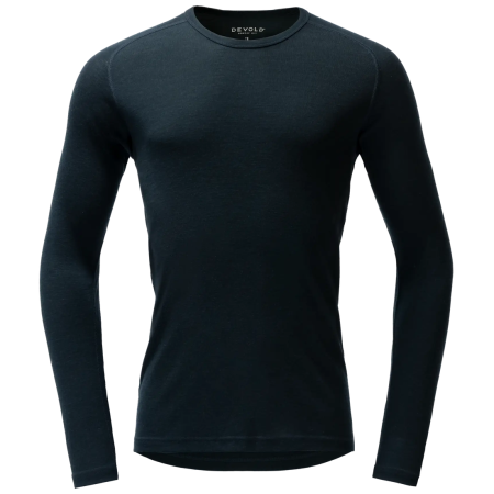 Muške funkcionalne majice Devold Adventure Merino 190 Shirt Man tamno plava Ink