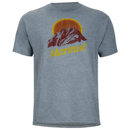 Muška majica Marmot Pikes Peak Tee SS (2017) siva AshHeaather