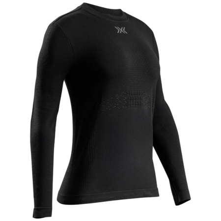 Ženska funkcionalna majica X-Bionic Mightywool Shirt Ls crna X BLACK