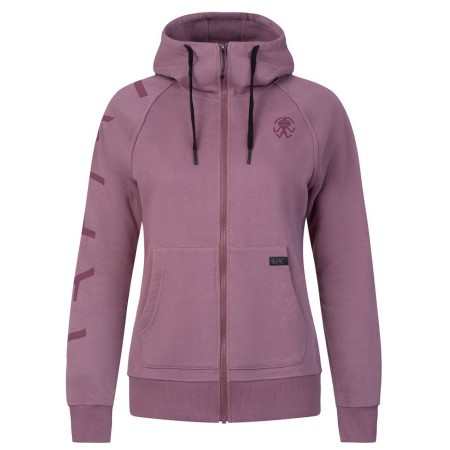 Ženska dukserica Rafiki Nuria Zip Ljubičasta grape shake