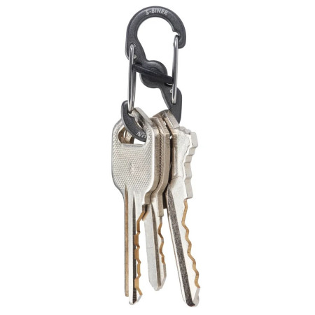 Karabiner bez matice Nite Ize S-Biner Microlock hliník
