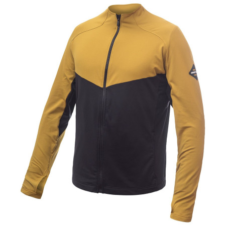 Muška dukserica Sensor Coolmax Thermo Full zip crna/žuta