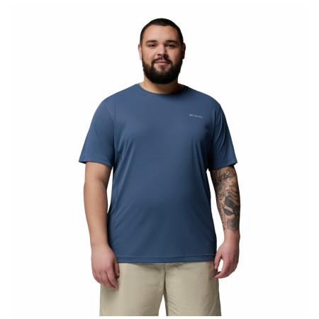 Muška majica Columbia Zero Rules™ Light SS Crew tamno plava Dark Mountain