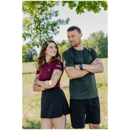 Muška majica Zulu Merino Fire 160 Short Comfy