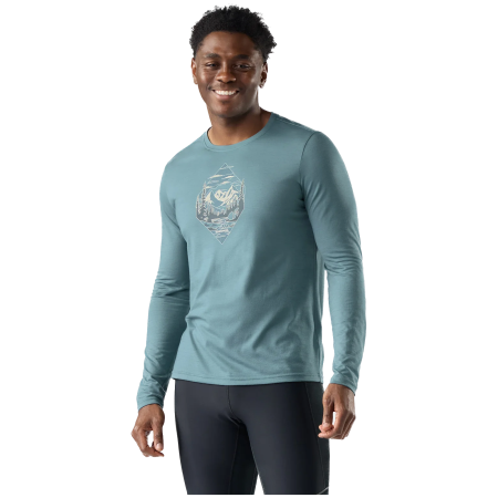 Muške funkcionalne majice Smartwool Men's Wander Valley Active Long Sleeve G
