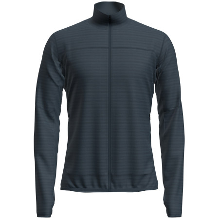 Muška dukserica Icebreaker M M 300 Descenderender LS Zip plava/siva Abyss