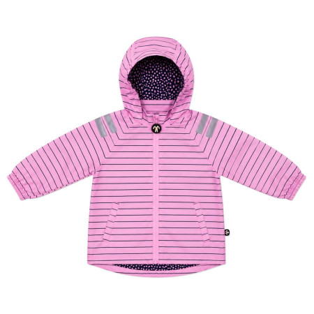 Dječja jakna DucKsday Rainjacket Em ružičasta Pink/Green