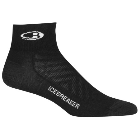 Ženske čarape Icebreaker Women Run+_Ultralight Mini crna