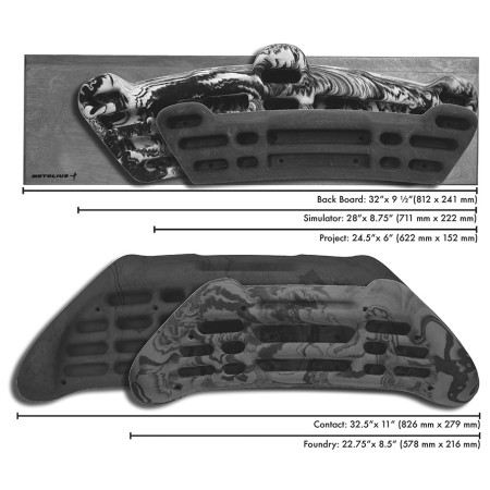Daska za trening za penjanje Metolius Simulator 3D