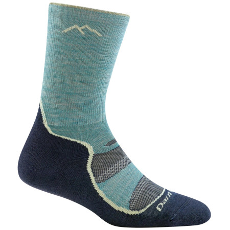 Ženske čarape Darn Tough W Light Hiker Micro Crew Lightweight With Cushion plava / svijetloplava aqua