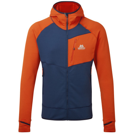 Muška dukserica Mountain Equipment Eclipse Hooded Jacket plava / crvena Medieval/Cardinal