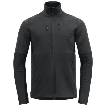 Muške funkcionalne majice dugih rukava Devold Tinden Hybrid Merino Jkt crna Anthracite