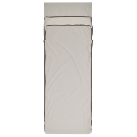 Umetak za vreću za spavanje Sea to Summit Silk Blend Sleeping Bag Liner - Rectangular w/ Pillow Sleeve svijetlo siva Moonstruck Grey