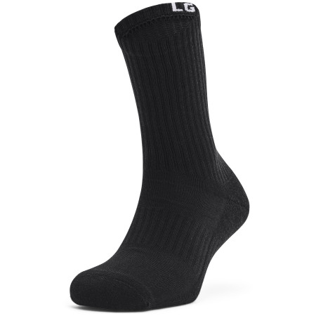 Čarape Under Armour Core Crew 3PK crna Black//White