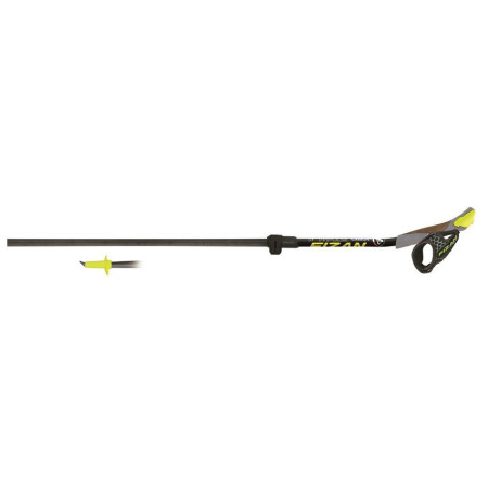 Štapovi za nordijsko hodanje Fizan Carbon Pro Impulse crna/zelena
