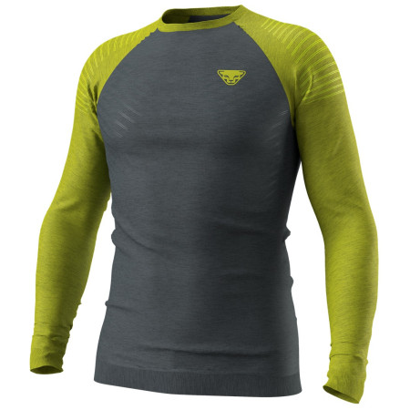 Muške funkcionalne majice Dynafit Tour Light Merino M L/S Tee zelena/crna 2881 - golden lime/0720