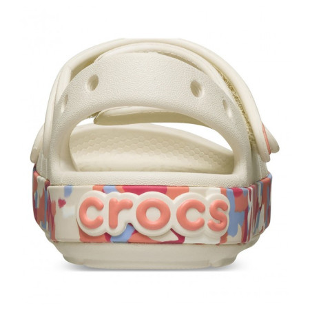 Dječje sandale Crocs Crocband Cruiser Glow Confetti Band Sandal Summit White/Guava