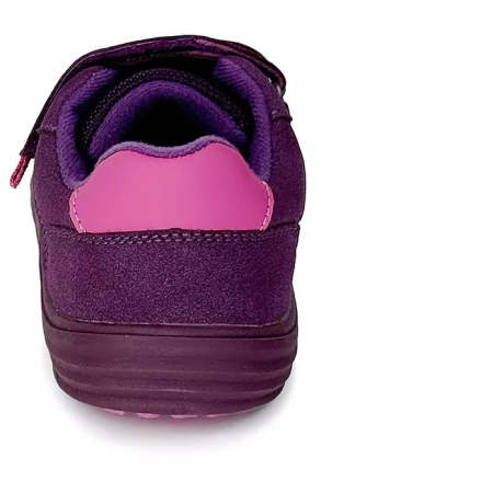 Dječje cjelogodišnje barefoot cipele Bugga Safi Dark Purple