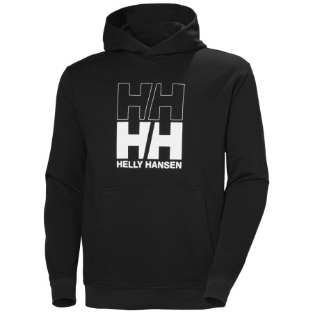 Muška dukserica Helly Hansen Core Graphic Sweat Hoodie crna Black