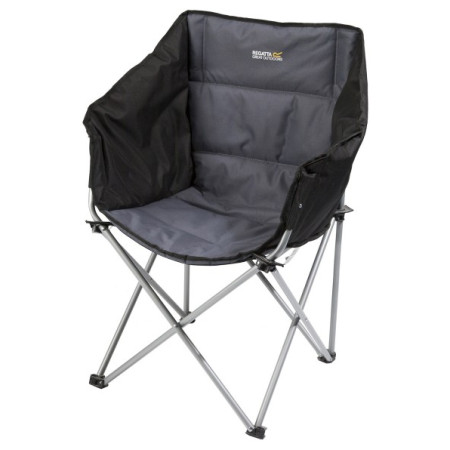 Stolica Regatta Navas Chair crna/siva Black/Sealgr