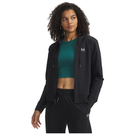 Ženska dukserica Under Armour Sport Terry FZ crna