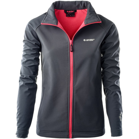 Ženska jakna Hi-Tec Lady Lucari tamno siva MoonGrey/BrightPink