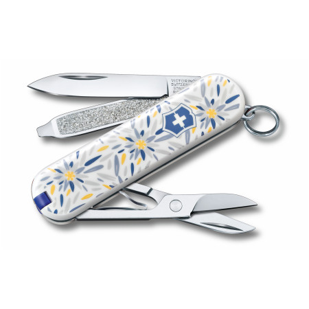 Džepni nož Victorinox Victorinox Classic 58 mm žuta/bijela AlpineEdelweiss