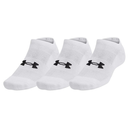 Set čarapa Under Armour Unisex Tc 3Pk No Show bijela White/White/Black