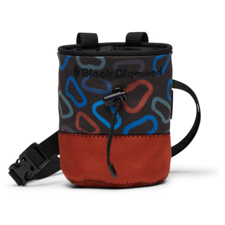 Vrećica za magnezij Black Diamond Kids Mojo Chalk Bag smeđa Burnt Sienna (6044)
