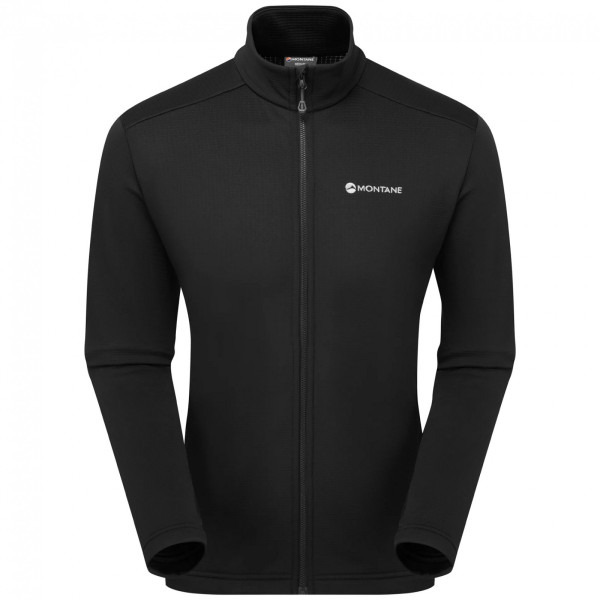 Muške funkcionalne majice dugih rukava Montane Protium Jacket crna BLACK