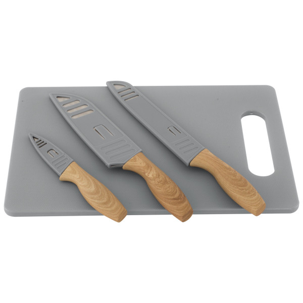 Daska za rezanje i noževi Outwell Caldas Knife Set