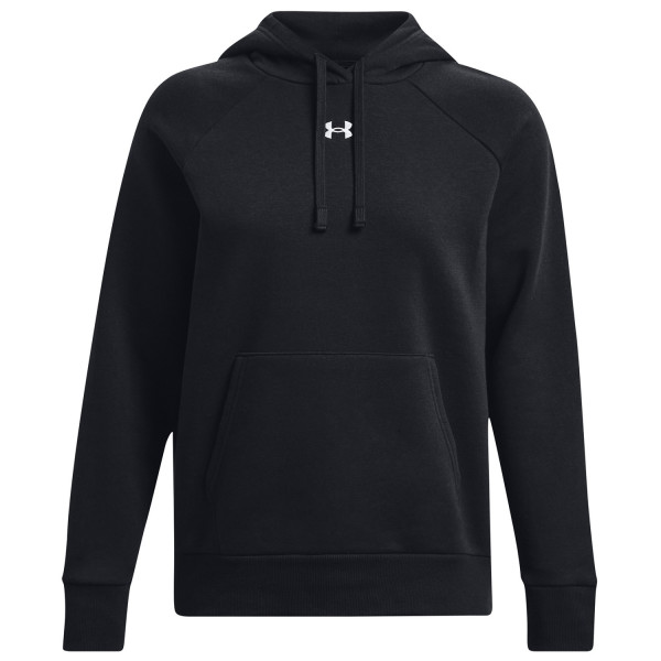 Ženska dukserica Under Armour Rival Fleece Hoodie crna Black / / White